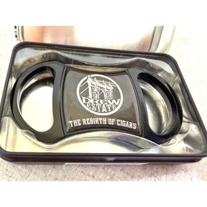 Drew Estate The Rebirth of Cigars Metal Cigar Rest & Cutter in A Collectible Tin